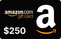 WIN A $250 Amazon Gift Card